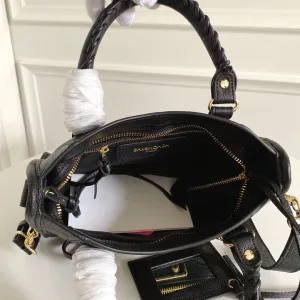 Balenciaga Le City Mini Black Gold Hardware 24cm