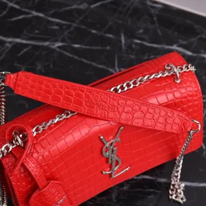 Saint Laurent Kate Chain Bag Small Red Gold Hardware Exact Size Unknown 211
