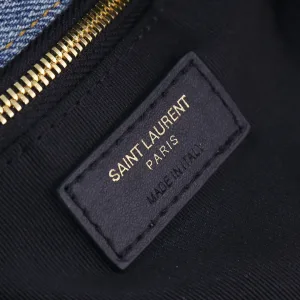 Saint Laurent Kate Chain Bag Small Tan Gold Hardware Exact Size Unknown 014