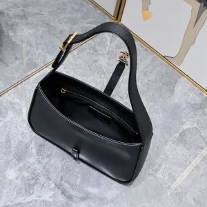 Saint Laurent Le 5 A 7 Hobo Bag Medium Black Gold Hardware Exact Size Unknown 061
