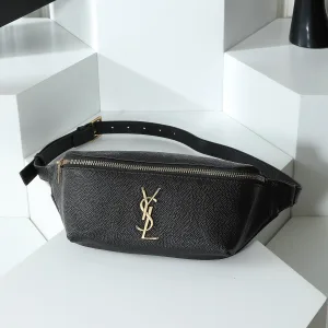 Saint Laurent Belt Bag Small Black Gold Hardware Exact Size Unknown 121
