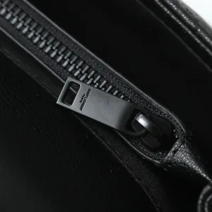 Saint Laurent LouLou Shoulder Bag Medium Black Silver Hardware Exact Size Unknown 227