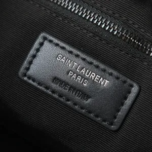 Saint Laurent LouLou Shoulder Bag Medium Black Silver Hardware Exact Size Unknown 231