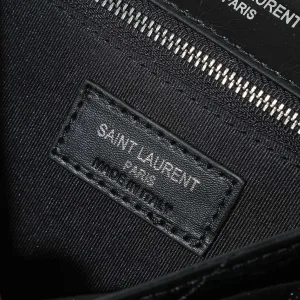 Saint Laurent Niki Messenger Bag Medium Black Silver Hardware Exact Size Unknown 255
