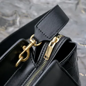 Saint Laurent Sac De Jour Satchel Medium Black Gold Hardware Exact Size Unknown 232