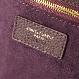 Saint Laurent Shopping Tote Bag Large Red Gold Hardware Exact Size Unknown 135