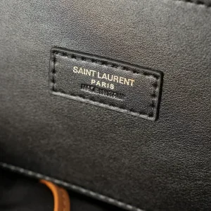 Saint Laurent Shopping Tote Bag Large Tan Gold Hardware Exact Size Unknown 136