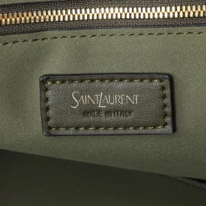 Saint Laurent Shopping Tote Bag Large Tan Gold Hardware Exact Size Unknown 249