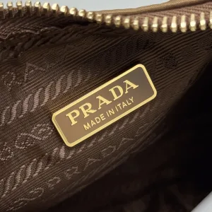 Prada Hobo Gift Set Small Caramel Gold Hardware Variant 2