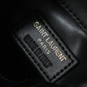 Saint Laurent Bucket Bag Medium Black Gold Hardware Exact Size Unknown 075