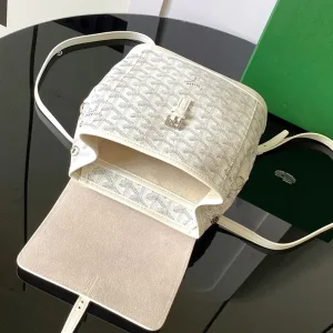 Goyard Alpin Mini Backpack Small White 23cm