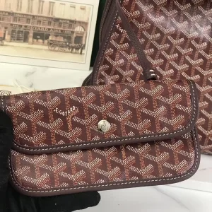 Goyard Artois PM Tote Bag Medium Burgundy 34cm