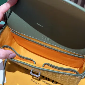 Goyard Belvedere PM Messenger Bag Small Green 22cm