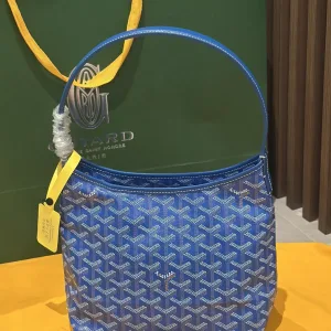 Goyard Rouette Hobo Bag Small Blue 22cm