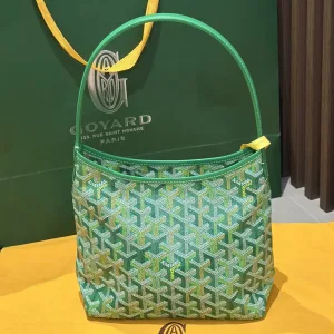 Goyard Rouette Hobo Bag Small Mint Green 22cm