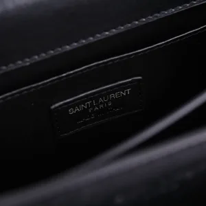 Saint Laurent Kate Chain Bag Small Gray Black Hardware Exact Size Unknown 223