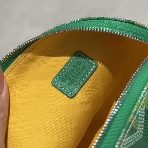 Goyard Senat Pouch Mini Green 16cm