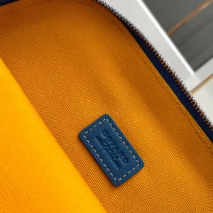 Goyard Senat Pouch Small Blue 20cm