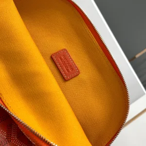 Goyard Senat Pouch Small Orange 20cm