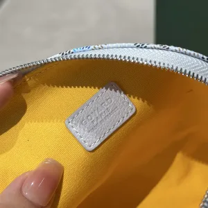 Goyard Senat Pouch Small White 20cm