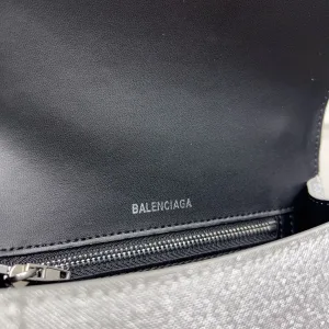 Balenciaga Hourglass Top Handle Small White 23cm