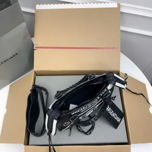 Balenciaga Le City Small Black White Graffiti 26cm