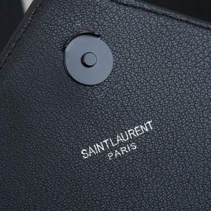 Saint Laurent LouLou Shoulder Bag Medium Black Black Hardware Exact Size Unknown 044