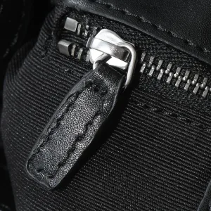 Saint Laurent LouLou Shoulder Bag Medium Black Silver Hardware Exact Size Unknown 127