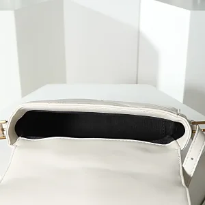 Saint Laurent Camera Bag Small White Silver Hardware Exact Size Unknown 258