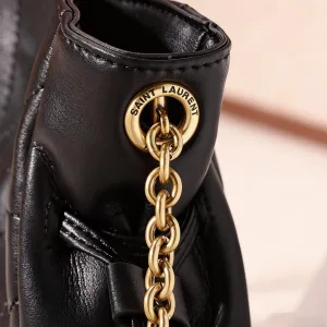 Saint Laurent Niki Messenger Bag Medium Black Gold Hardware Exact Size Unknown 204