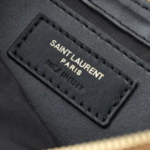 Saint Laurent Puffer Shoulder Bag Large Tan Gold Hardware Exact Size Unknown 143