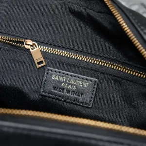 Saint Laurent Sac De Jour Satchel Medium Black Gold Hardware Exact Size Unknown 047