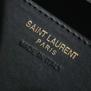 Saint Laurent Sac De Jour Satchel Medium Black Gold Hardware Exact Size Unknown 073