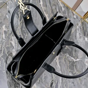 Saint Laurent Sac De Jour Satchel Medium Black Gold Hardware Exact Size Unknown 232