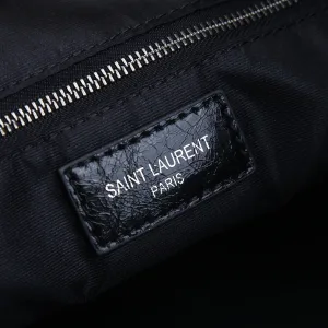 Saint Laurent Shopping Tote Bag Large Black Gold Hardware Exact Size Unknown 059