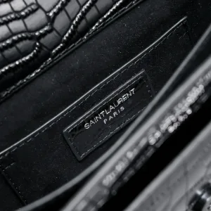 Saint Laurent Kate Chain Bag Small Black Gold Hardware Exact Size Unknown 052