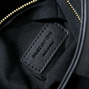 Saint Laurent Shoulder Bag Medium Black Gold Hardware Exact Size Unknown 060
