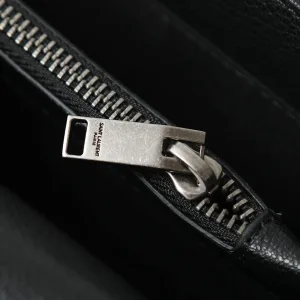 Saint Laurent Shoulder Bag Medium Black Gold Hardware Exact Size Unknown 224