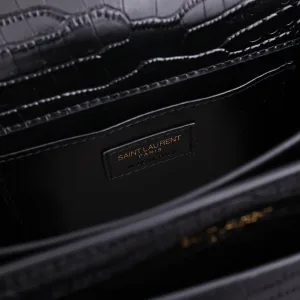 Saint Laurent Kate Chain Bag Small Black Gold Hardware Exact Size Unknown 215