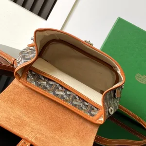Goyard Alpin Mini Backpack Small Black Orange 23cm