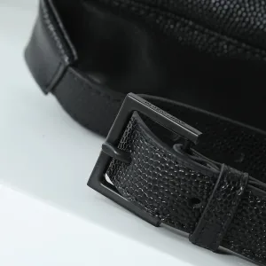 Saint Laurent Belt Bag Small Black Black Hardware Exact Size Unknown 126