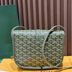 Goyard Belvedere PM Messenger Bag Small Green 22cm