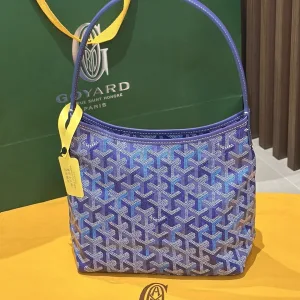 Goyard Rouette Hobo Bag Small Purple 22cm