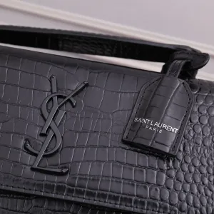 Saint Laurent Kate Chain Bag Small Black Silver Hardware Exact Size Unknown 217