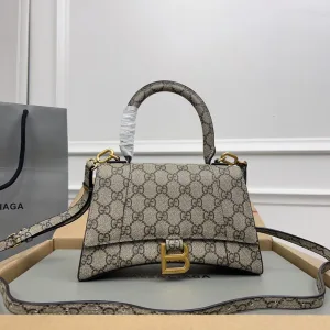 Balenciaga Monaco Chain Bag Small Beige Monogram 25cm