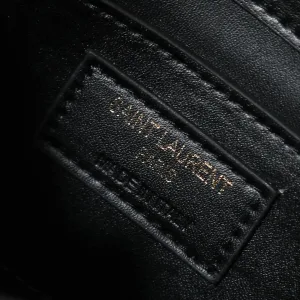 Saint Laurent Le 5 A 7 Hobo Bag Medium Black Gold Hardware Exact Size Unknown 110