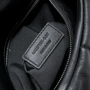 Saint Laurent LouLou Shoulder Bag Medium Black Silver Hardware Exact Size Unknown 023