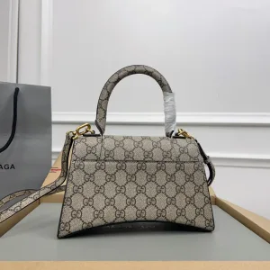 Balenciaga Monaco Chain Bag Small Beige Monogram 25cm