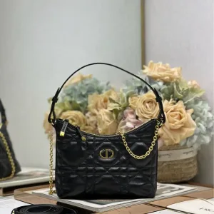 Dior 30 Montaigne Avenue Small 20cm Black Cannage