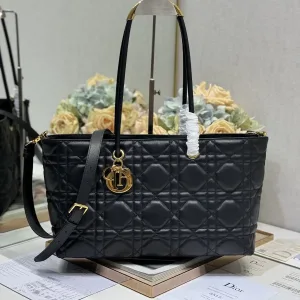 Dior Book Tote Medium 36cm Black Cannage
